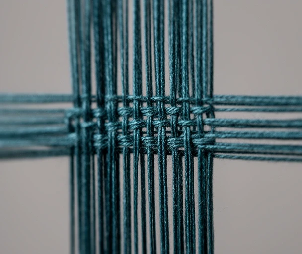 Stoffmuster Nahaufnahme